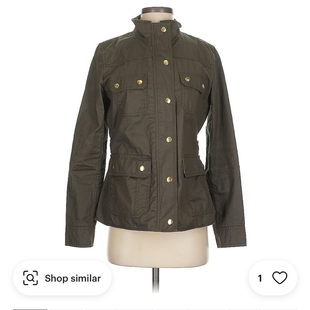 JCrew steel Blue Women's Jacket